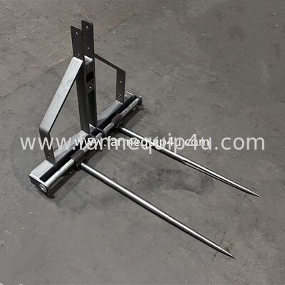 China Tractor 3 Point Foldable Bale Spear supplier