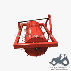 China BRS - Tractor 3pt Implements Lawn Aerator Roller With Tines; Farm machinery Land Roller supplier