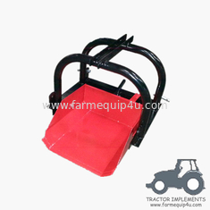 China DSCP24/30 - Farm Equipment Tractor 3pt Dirt Scoop 24"And 30" Wth Manual Tipper, Tractor 3 Point Implements Trip Scoop supplier