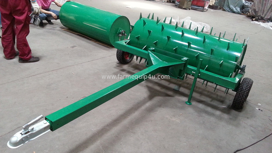 ALRT-Atv Towable  Ballast Lawn Roller With Aerator Spikes; Atv Ballast Roller With Spike Tooth For Farm Cultivate supplier