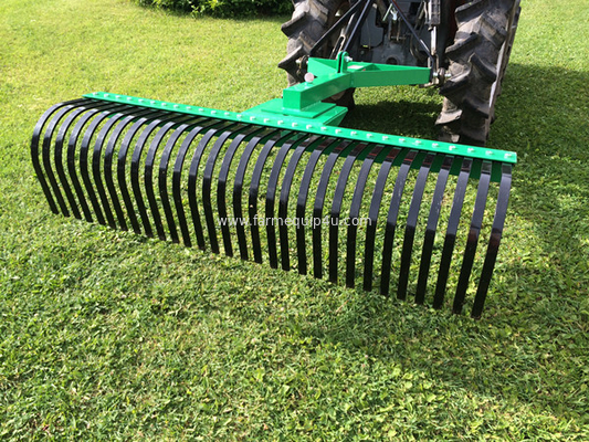 LR - Farm Implements Tractor 3-Point Mounted Landscape Raker; Tractor Attachment Stick Rake supplier