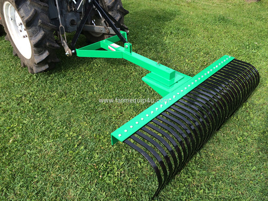 LR - Farm Implements Tractor 3-Point Mounted Landscape Raker; Tractor Attachment Stick Rake supplier