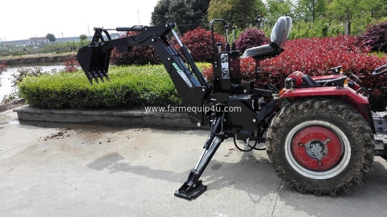 Backhoe -  3 Point Backhoe For Small Japan Tractors ;Farm implement tractor digger supplier