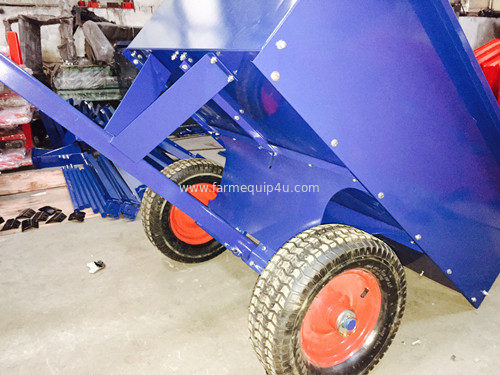 WCART- 2Wheel 9.9cubic. Utility Cart Trailers -Foldable Garden Trailer With Bolted Box supplier