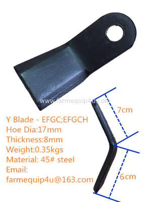 Y blade for Flail Mower EFGC,EFGCH supplier