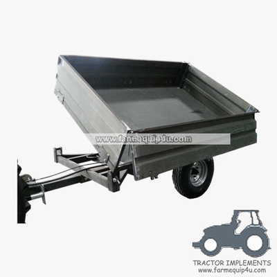 3-Way Dump Trailer ;Hydraulic Side Tipping Trailer;Farm Dump Wagon supplier
