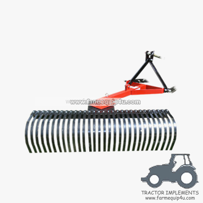 6LR - Farm Implements Tractor 3point Mounted Landscape Raker 6FT supplier