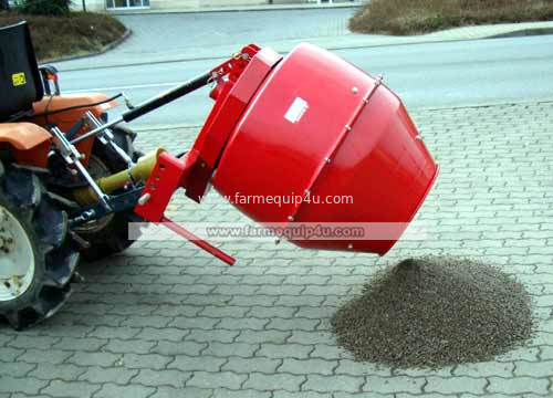 5CM - 3 point hitch PTO Cement Mixer ,concrete mixer  200lit supplier
