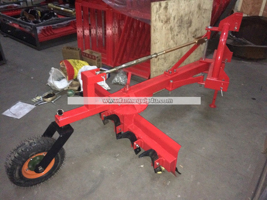 5GBRW - tractor 3point hitch grader blade with rippers with rear support wheel 5Ft supplier
