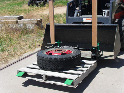CPF - Clamp On Bucket Pallet Forks For Skid Steer And Tractors; Farm implements fork pallet clamp on bucket supplier