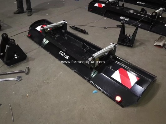 Heavy Duty Snow Blade With Skid Steer Quick Hitch ; Snow Pusher supplier