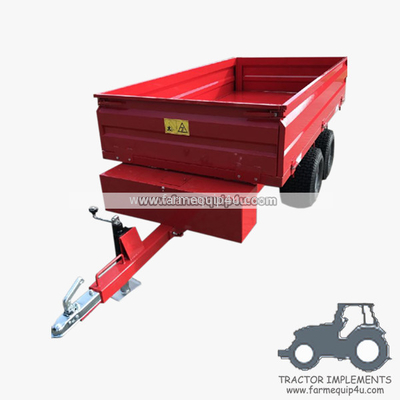 2TR4WM - Euro style Off-road hydraulic dump trailer with power unit 2Ton supplier