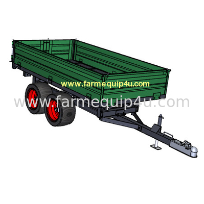 Farm Trailer With Swing Tailgate,Farm transport tractor tow behind trailer,sansen Trailer,farm machinery manufacturer supplier