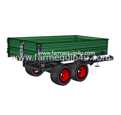 Farm Trailer With Swing Tailgate,Farm transport tractor tow behind trailer,sansen Trailer,farm machinery manufacturer supplier