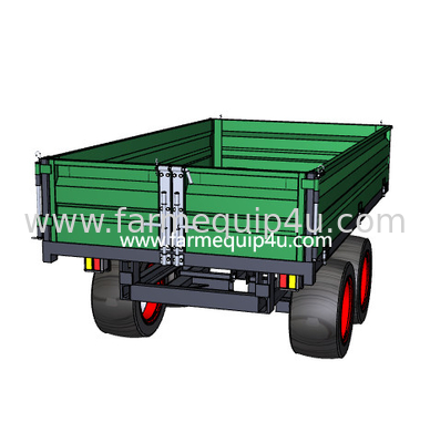 Farm Trailer With Swing Tailgate,Farm transport tractor tow behind trailer,sansen Trailer,farm machinery manufacturer supplier