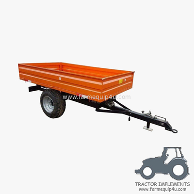 3T2W 2wheel Dump Trailer 3000kgs; Farm Transport Tipping Trailer; Hydraulic Dump Trailer supplier