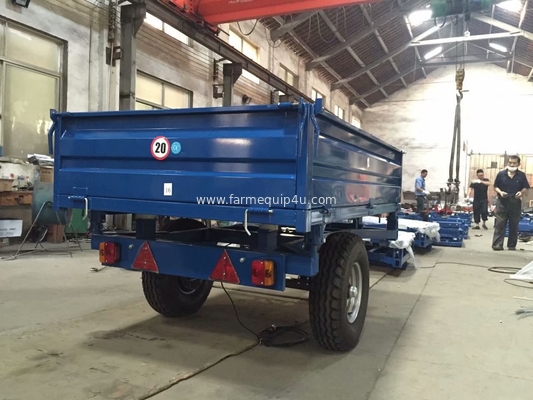3-Way Dump Trailer ;Hydraulic Side Tipping Trailer;Farm Dump Wagon supplier