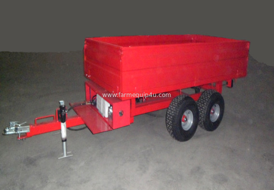 2T4WM/3T4WM/4T4WM - ATV Dump Trailer With Hydraulic Power Unit For Farm Transporting supplier