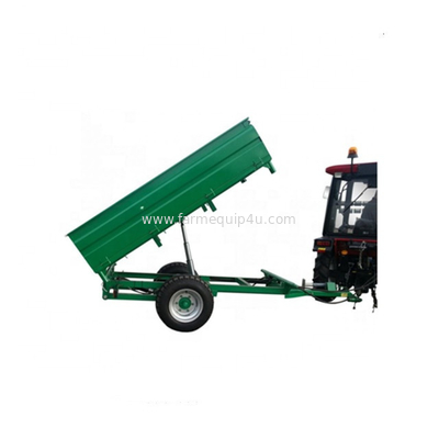 Single Axle 3way Hydraulic Dump Trailer; Small Farm Trailer With three Side Tipping supplier