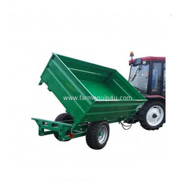 Single Axle 3way Hydraulic Dump Trailer; Small Farm Trailer With three Side Tipping supplier