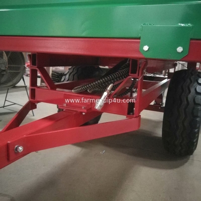 Double Panels -Off Road Hydraulic Dump Trailer 1.5ton; Tractor Trailer For Hobby Farm supplier