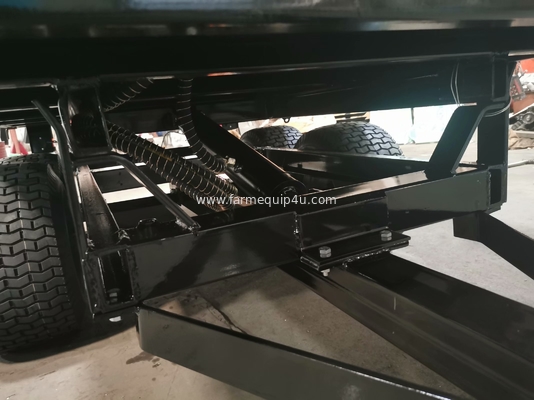 2T4W - Off Road Hydraulic Dump Trailer With CE 2ton Loading Weight; Tractor Farm Tipper Trailer supplier