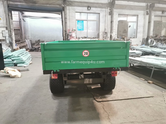 2T4W - Off Road Hydraulic Dump Trailer With CE 2ton Loading Weight; Tractor Farm Tipper Trailer supplier