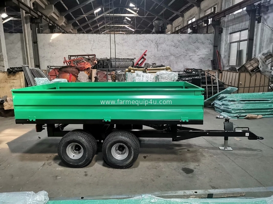 2T4W - Off Road Hydraulic Dump Trailer With CE 2ton Loading Weight; Tractor Farm Tipper Trailer supplier