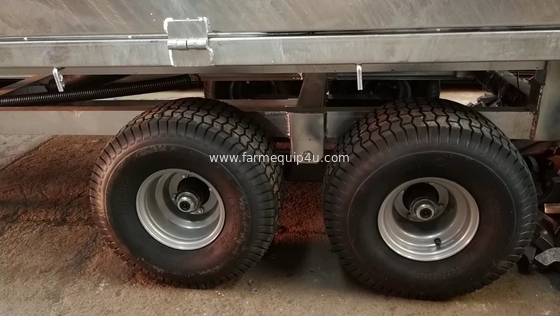 Farm Tractor Trailer With Hot Dip Galvanized; Agriculture Transport Tipping Trailer supplier