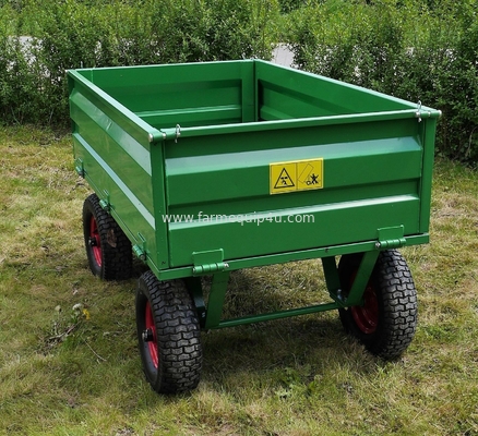 4WCART- 4Wheel 17cubic. Utility Cart Trailers ;ATV Garden Trailer;  Farm Trailer For Atv supplier