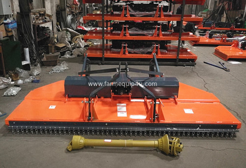 PRT - Tractor Pasture Mower ; Three Point Cat.2 Tractor Rotary Cutter With Double Saucer Shaped Blade supplier