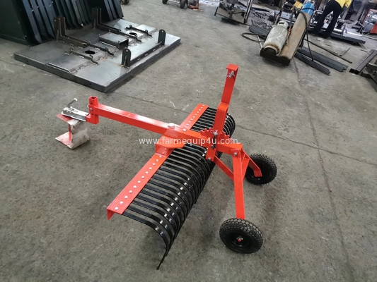 ALR - ATV Landscape Raker With Rear Wheel, Height Adjustable ,Farm Cultivating Machinery supplier