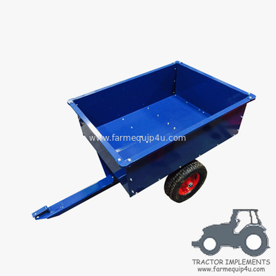 WCART - 2Wheel 9.9cubic. Utility Cart Trailers; single axle Atv Trailer; Garden Trailer For Atv Quad supplier