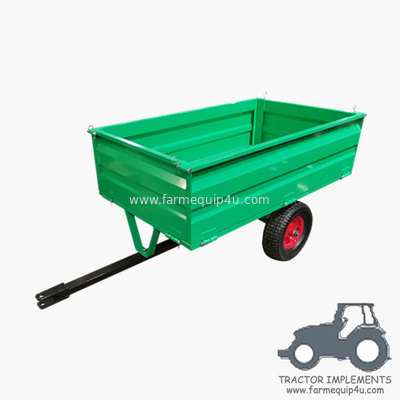 2WCART-  2Wheel 17cubic. Utility Cart Trailers; Garden Trailer Tow Behind ATV; Atv Attachment Farm Trailer supplier