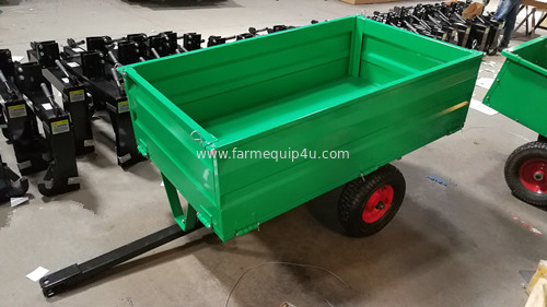2WCART-  2Wheel 17cubic. Utility Cart Trailers; Garden Trailer Tow Behind ATV; Atv Attachment Farm Trailer supplier