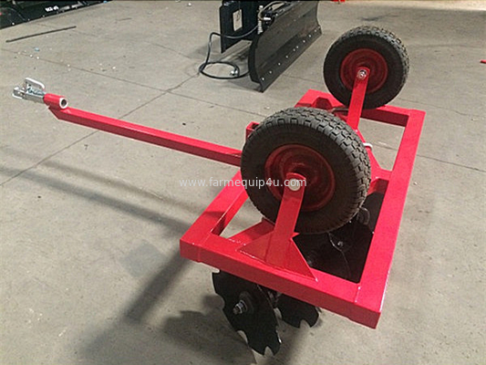 ADH120 - ATV Disc Harrow 1.2m; 8 Discs Farm Harrow ; Agriculture Machinery Disk Harrow Tow Behind ATV supplier