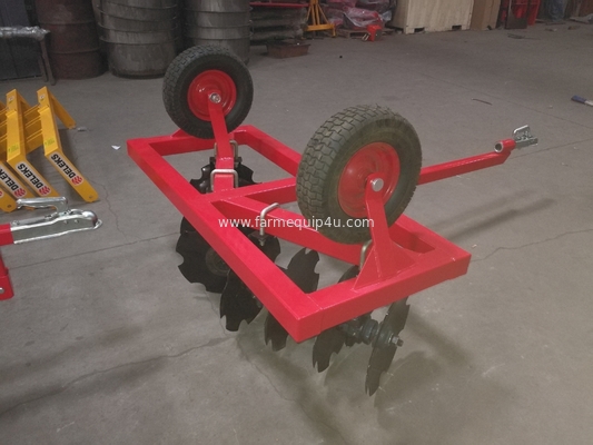 ADH120 - ATV Disc Harrow 1.2m; 8 Discs Farm Harrow ; Agriculture Machinery Disk Harrow Tow Behind ATV supplier