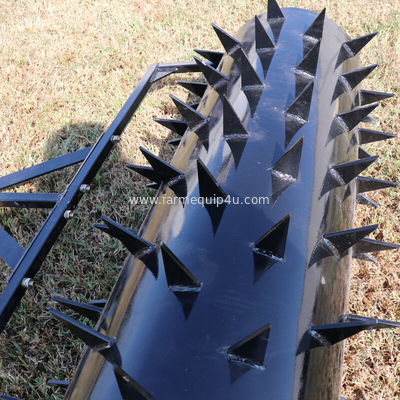 LAS14 - 14mm Diameter Atv Ballast Roller with spikes tooth ; Lawn aerator Roller with tines For Farm supplier