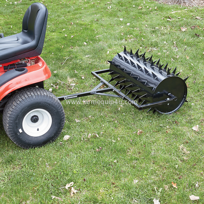 LAS14 - 14mm Diameter Atv Ballast Roller with spikes tooth ; Lawn aerator Roller with tines For Farm supplier