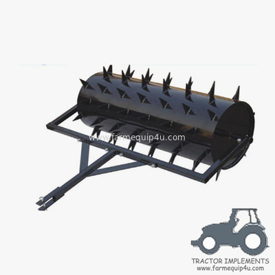 LAS14 - 14mm Diameter Atv Ballast Roller with spikes tooth ; Lawn aerator Roller with tines For Farm supplier