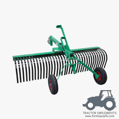 ALR- ATV stick rake ;atv attachment farm implements landscaping rake supplier