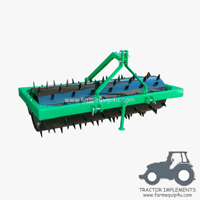 BRT - Tractor 3point Hitch Ballast Roller With Spike Tooth ; Tractor Attachment Land Roller With Tines For Lawn Care supplier
