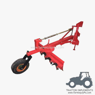 HDGBRW - Tractor 3point Hitch Grader Blade With Rippers With Rear Support Wheel ;Heavy Duty Ripper Grader Blade For Farm supplier