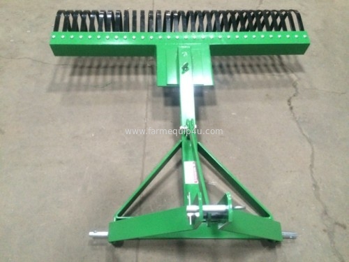LR - Farm Implements Tractor 3-Point Mounted Landscape Raker; Tractor Attachment Stick Rake supplier