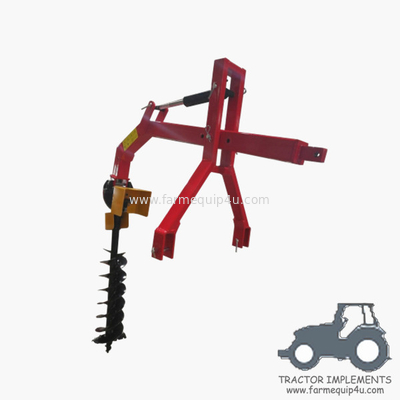 HPHDH - Hydraulic Type Post Hole Digger With Square Frame, Heavy Duty Post Hole Digger for tree planting supplier