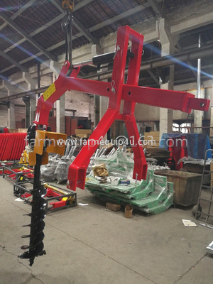 HPHDH - Hydraulic Type Post Hole Digger With Square Frame, Heavy Duty Post Hole Digger for tree planting supplier