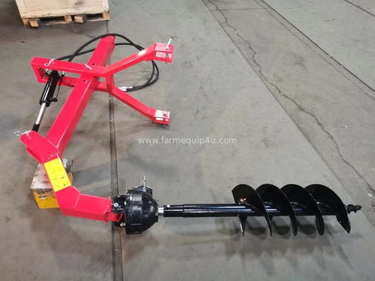HPHDH - Hydraulic Type Post Hole Digger With Square Frame, Heavy Duty Post Hole Digger for tree planting supplier