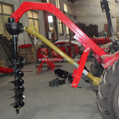 PHD - Three Point Post Hole Digger With Square Frame,Tractor Post Hole Digger for tree planting supplier