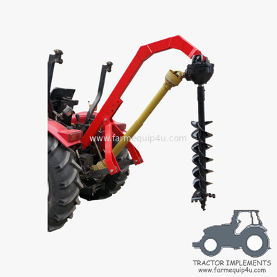 PHD - Three Point Post Hole Digger With Square Frame,Tractor Post Hole Digger for tree planting supplier