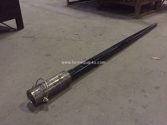 HSP- Hay Spear With Pin And Sleeve For Skid Steer Loader; Bale Spear Tine For Front End Loader supplier